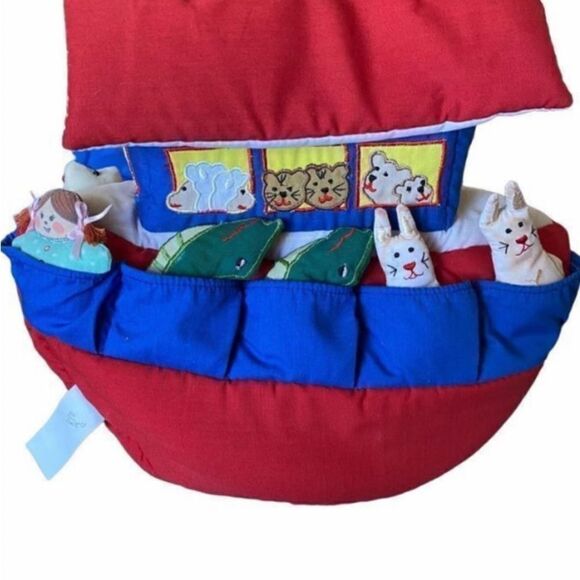 Pockets of learning SS Noah’s Ark, soft playset with animals, plush toy - Picture 5 of 7
